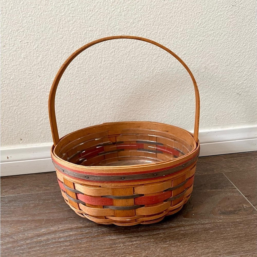 Handwoven Longaberger basket USA